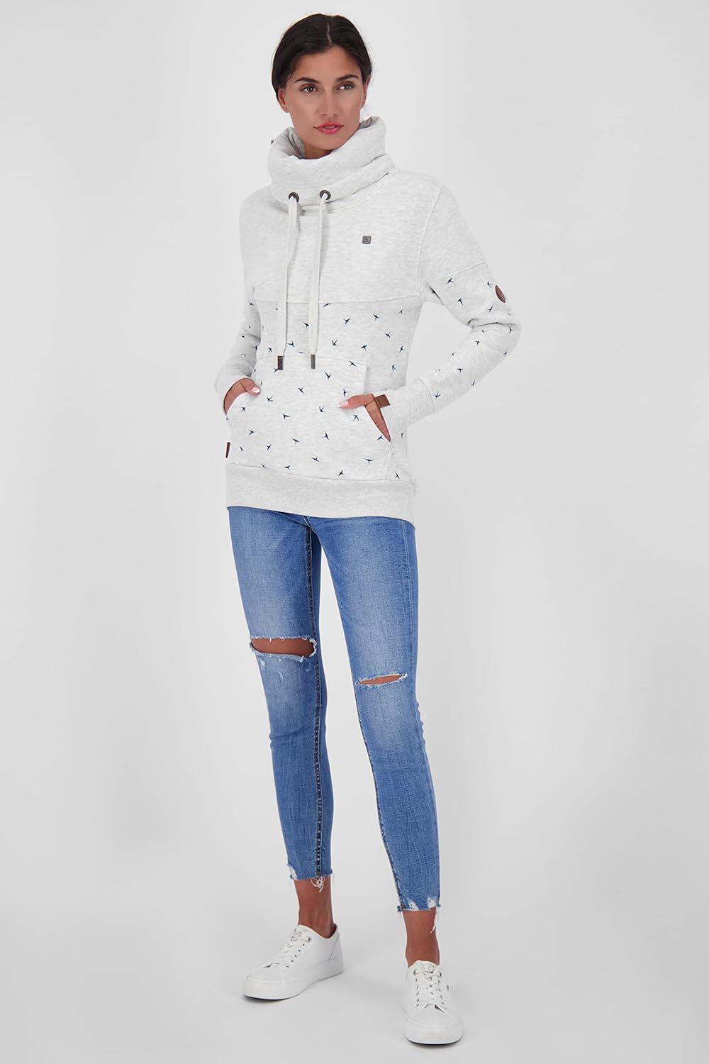 ALIFE and Kickin SunshineAK B Sweat – Damen Pullover – Warmes Sweatshirt ohne Kapuze - Für kalte Tag