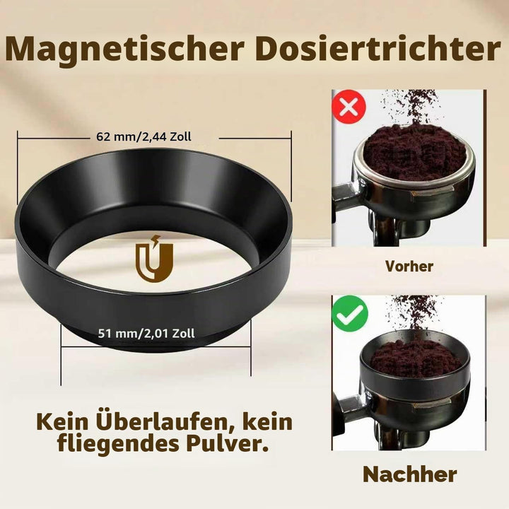 Siebträger Zubehör, 51mm Barista Zubehör, WDT Tool, 51mm Tamper Set & Kaffeeverteiler Mit Leveler, D