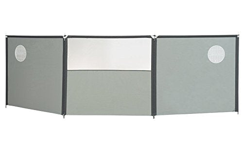 Isabella Flex Windschutz, 460x140cm, grau