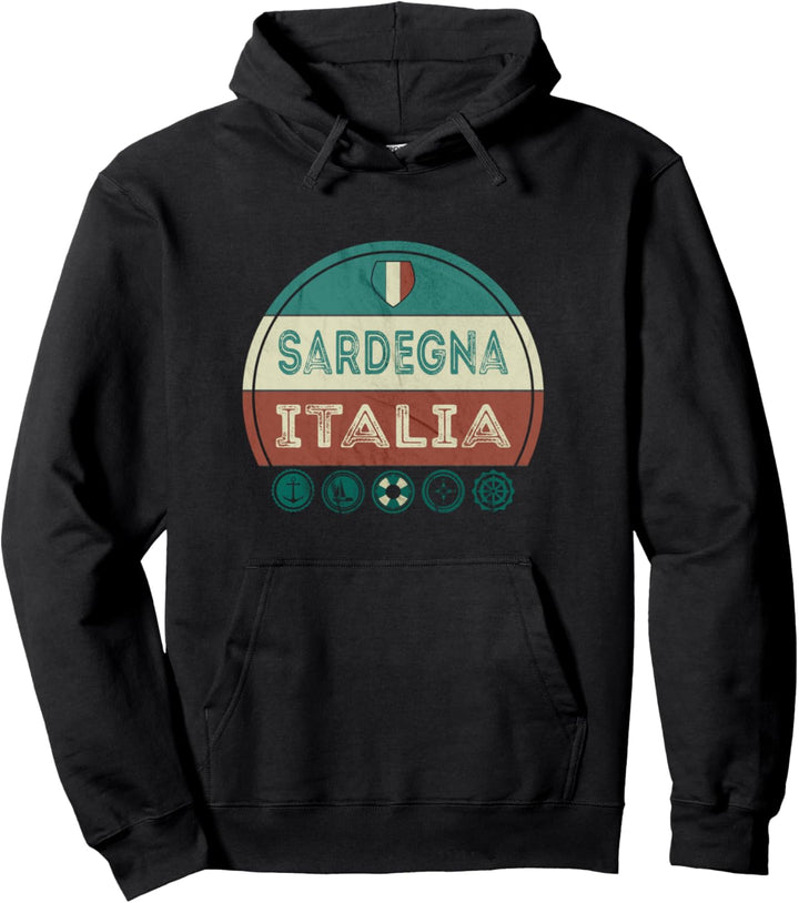 Sardinien Sardegna Italien Urlaub Souvenir Pullover Hoodie