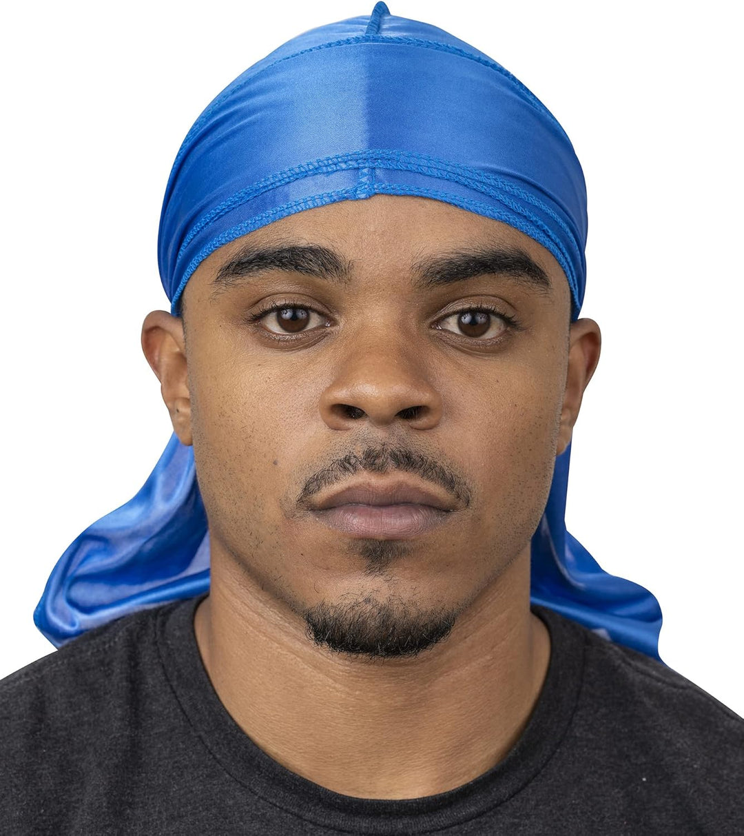 Veeta Superior Silk Durag - Smooth Silk Durag for Men & Women, Long Double Wide Straps, Outside Seam