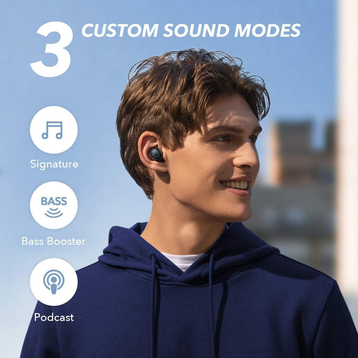 Soundcore Life A1 In Ear Bluetooth Kopfhörer, Wireless Earbuds mit Individuellem Sound, 35H Wiederga