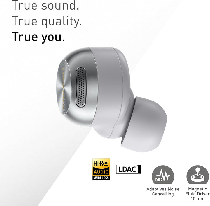 Technics EAH-AZ100E-S Kabellose Kopfhörer mit Geräuschunterdrückung, Bequeme In-Ear-Kopfhörer, Multi