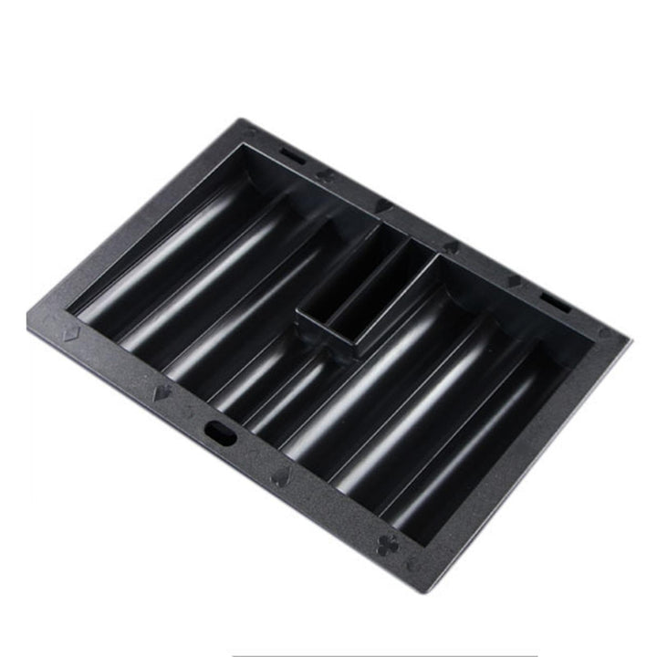 Poker-Chip-Koffer | Pokerchip-Tisch Display - Pokerchiphalter Rack Casino Pokertisch Händler Chips T
