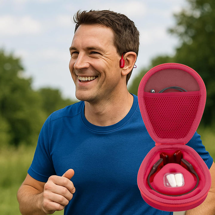 co2CREA für SHOKZ OpenRun Knochenschall Kopfhörer,Schutzhülle Tasche für OpenRun mini/Pro 2 mini/Ope