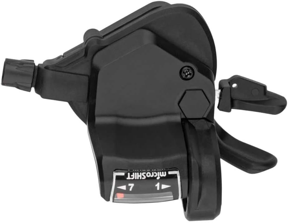 Microshift Mezzo Daumenschaltung rechts 7 Gang optische Ganganzeige Shimano kompatibel