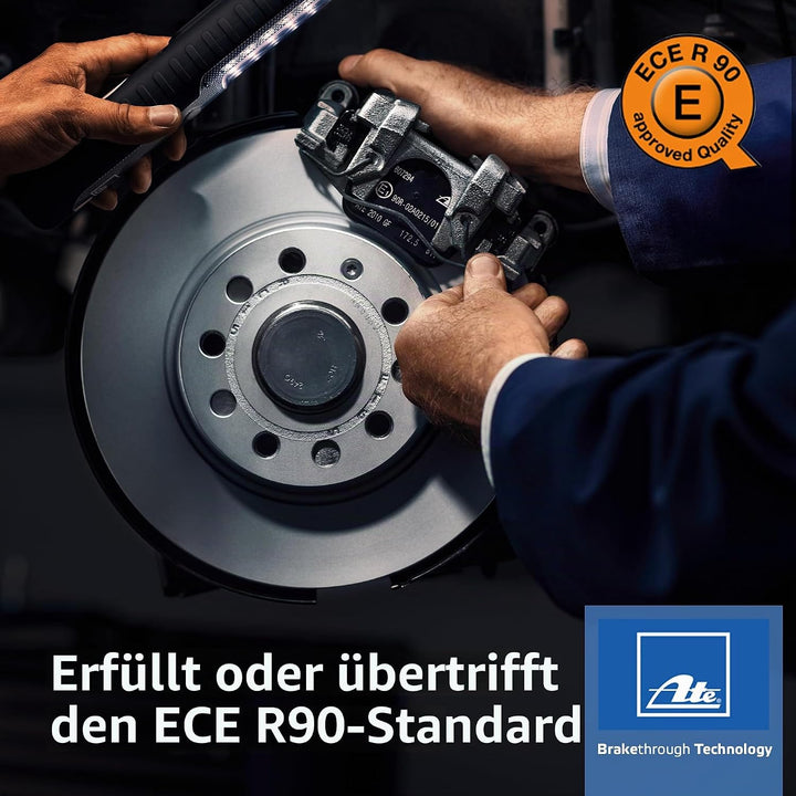 ATE Original Bremsbeläge - Belagsatz - für Scheibenbremse - 13.0460-7242.2 - ECE-R90 Strassenzulassu