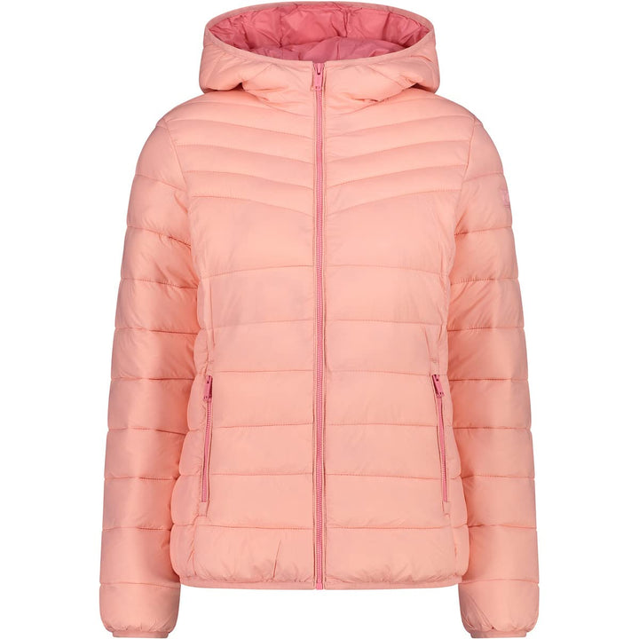 CMP Damen Woman Jacket Fix Hood Coat 34 Peach, 34 Peach