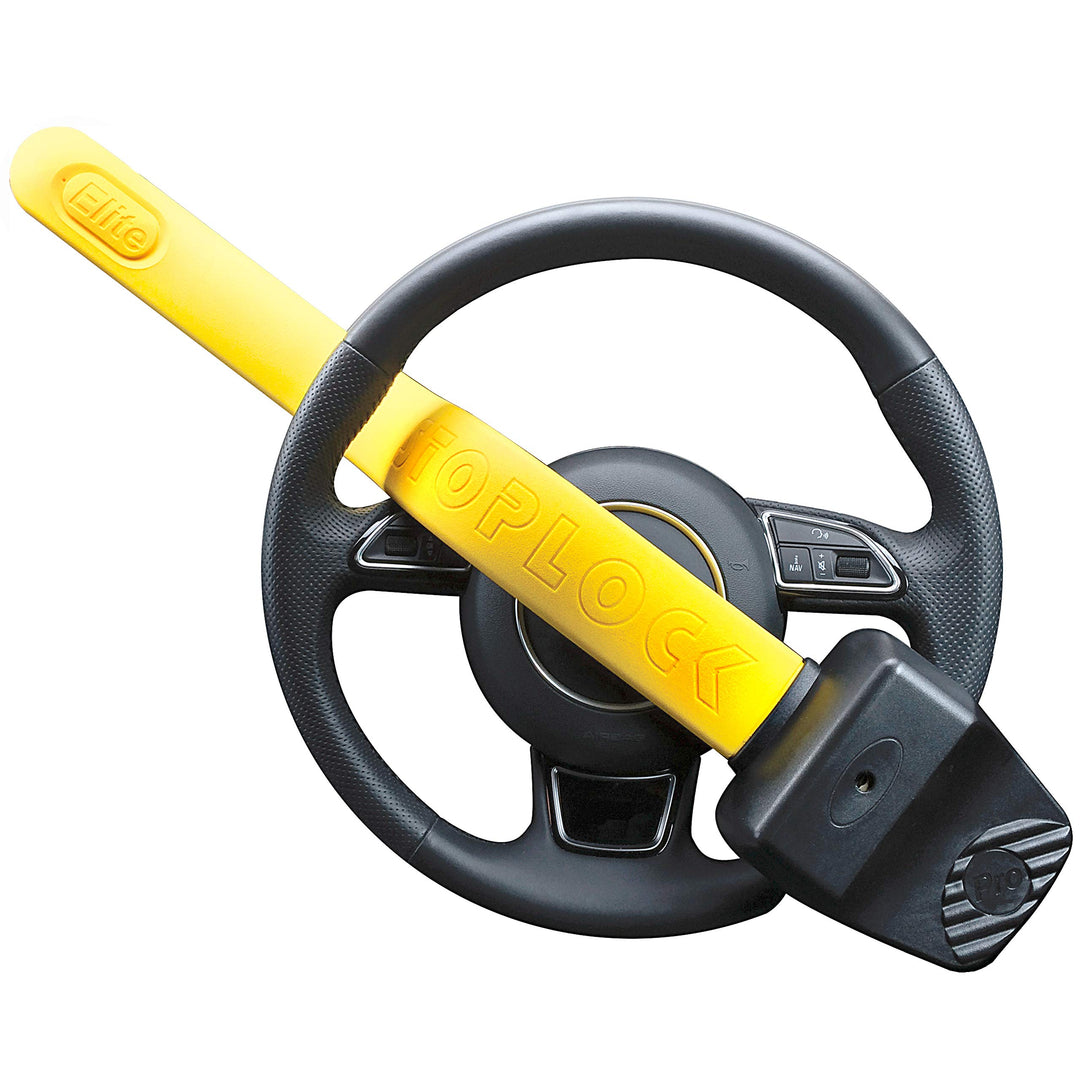 Stoplock Pro Elite Steering Wheel Lock Wegfahrsperren schwarz /, Pro Elite