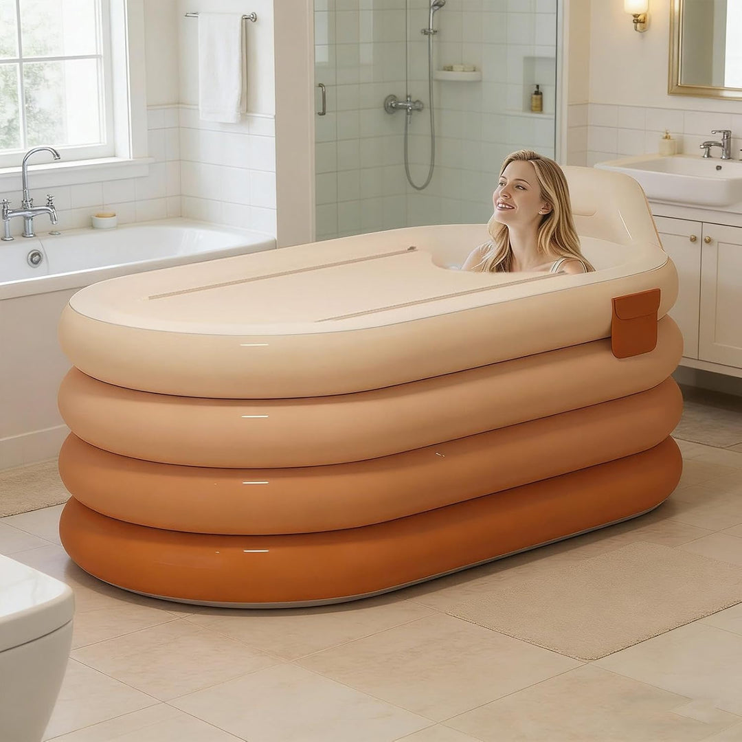 Aufblasbare Badewanne,Ganzkörper-Einweichhilfe,Aufblasbare Wanne für Erwachsene | für Spa, Entspannu