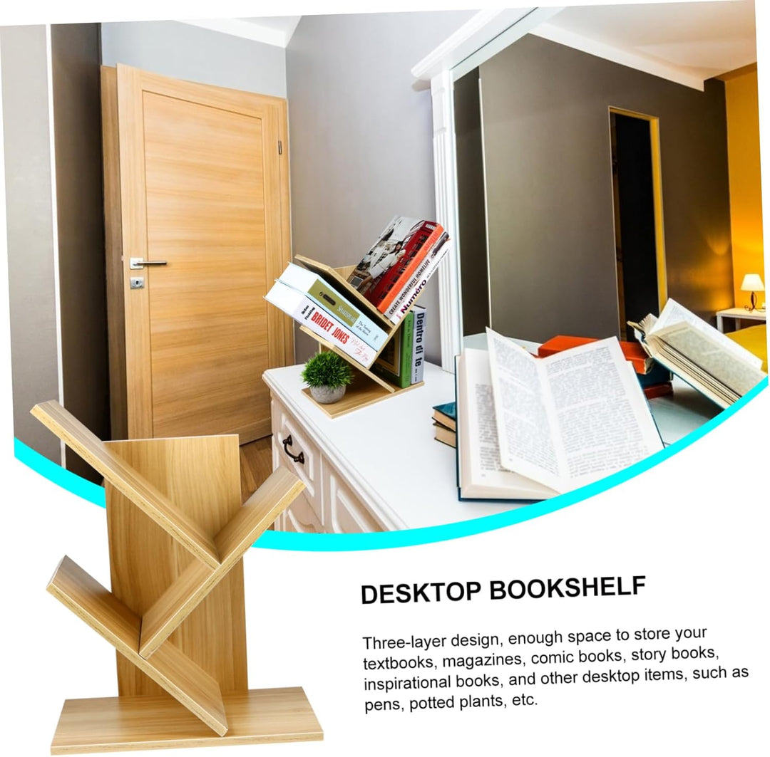 NUOBESTY 1stk Bücherregal Regalhalterung Bürobedarf Schreibtisch-Organizer Kleinigkeiten-Organizer D