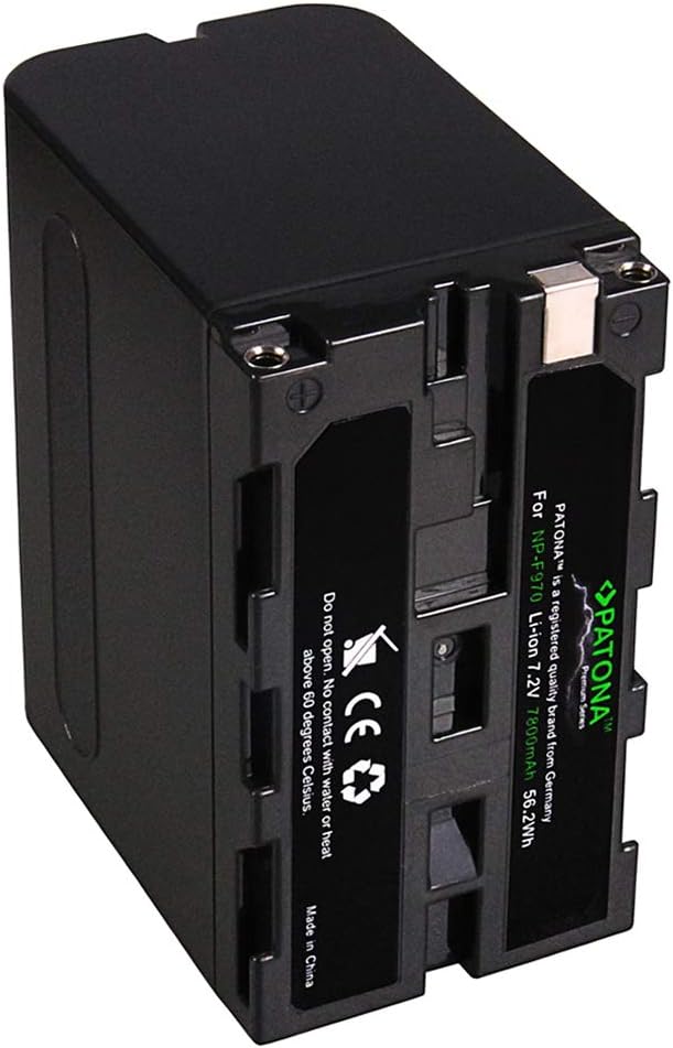 PATONA 2X Premium Akku NP-F970 Kompatibel mit Sony CCD-TR CCD-TRV DCR-TR DCS-CD MVC-FD Series