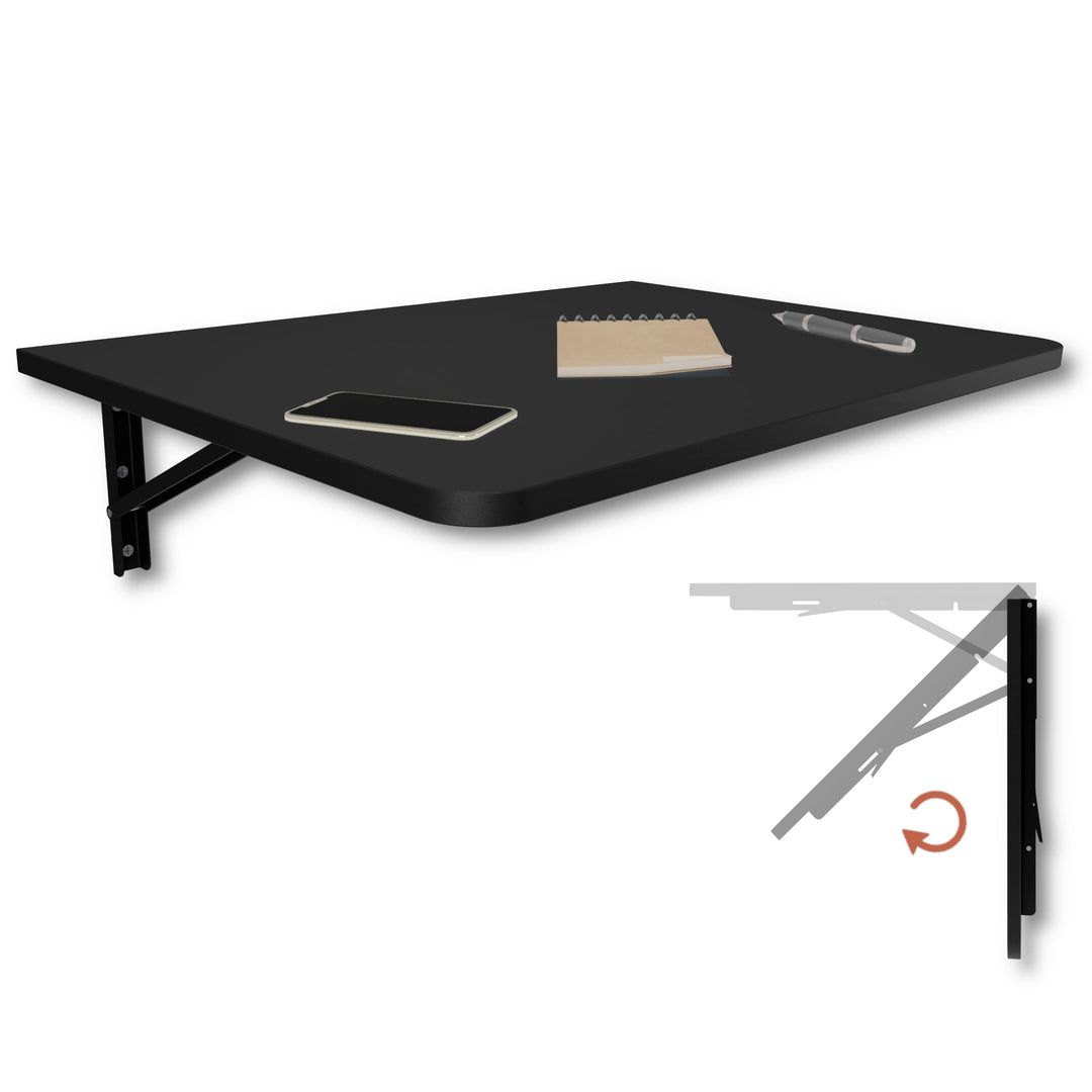 Wandklapptisch Schreibtisch Tischplatte 70x50 cm Klapptisch Esstisch Küchentisch für die Wand Bartis