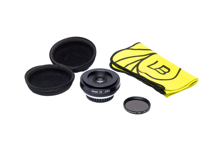 LensBaby - Sweet 22 Kit - für Canon RF - Kreativfilter - Sport On Focus Effekt Canon RF Sweet 22 Kit