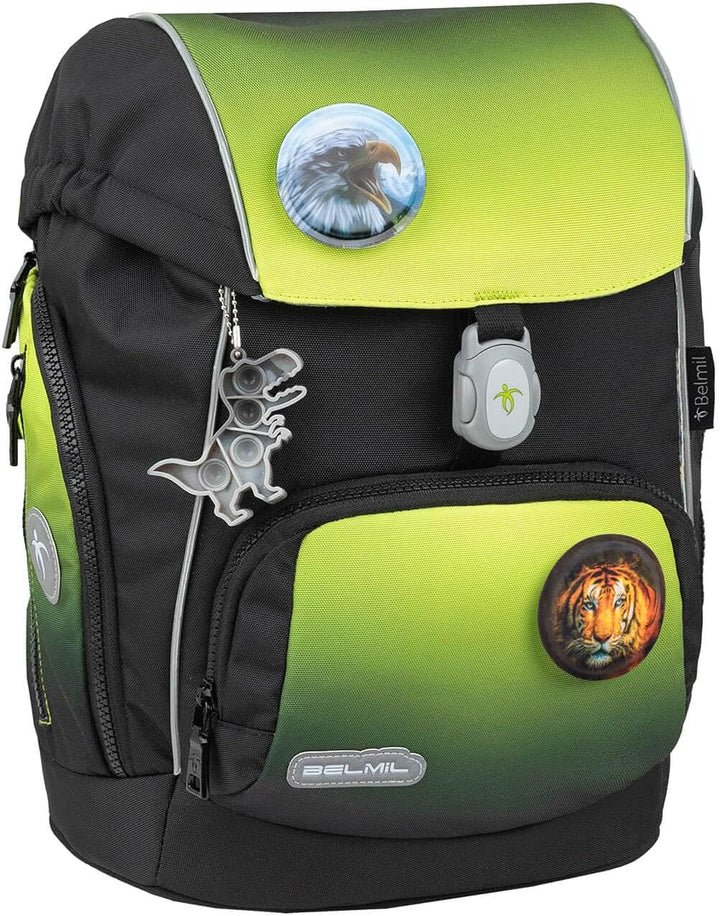 Belmil Premium Comfy Plus ergonomisches Schulranzen Set 5 - teilig, für kleine Kinder/Erstklässler -