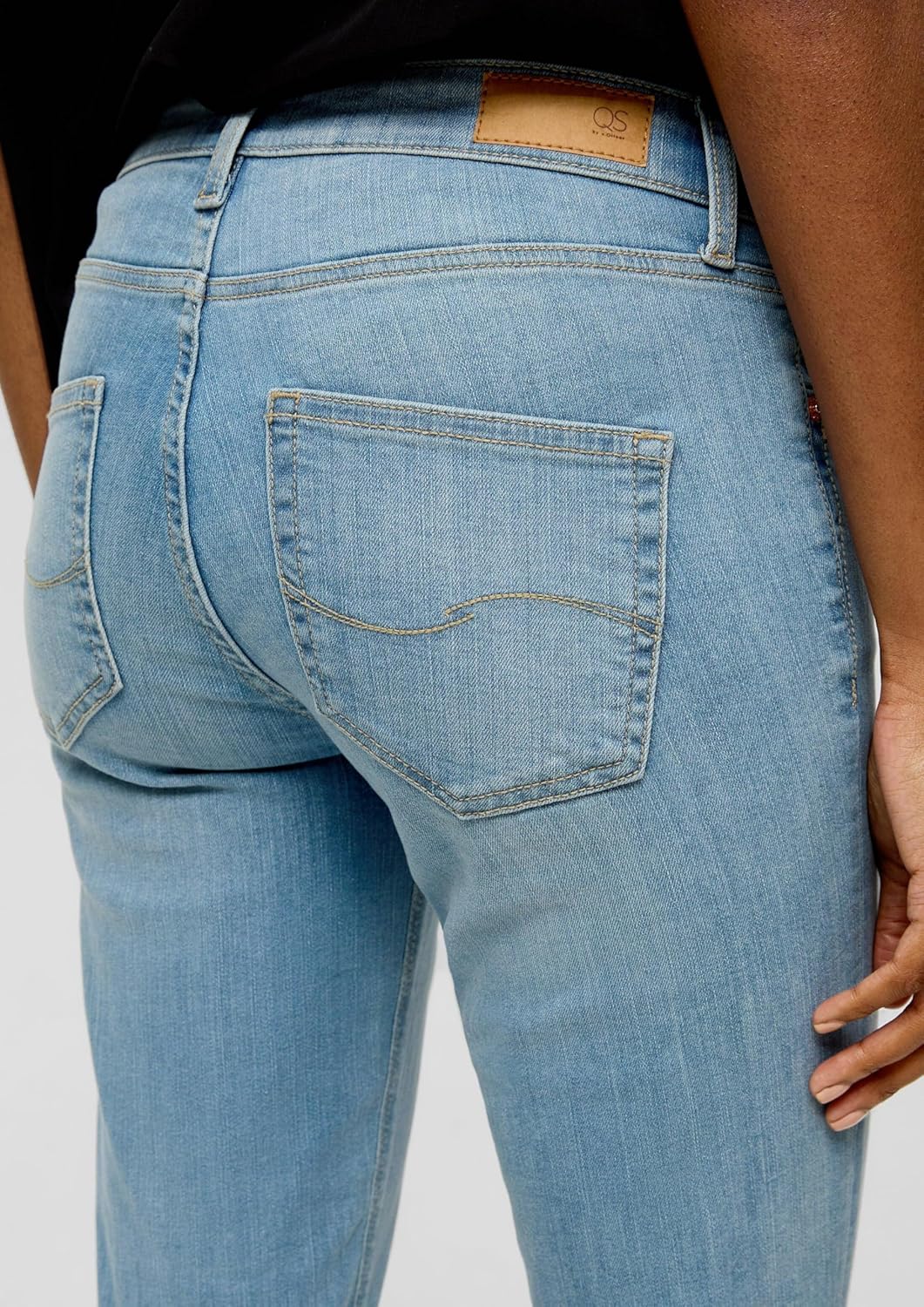s.Oliver Damen Jeans-Hose, Sadie Skinny 32W / 32L Blau, 32W / 32L Blau
