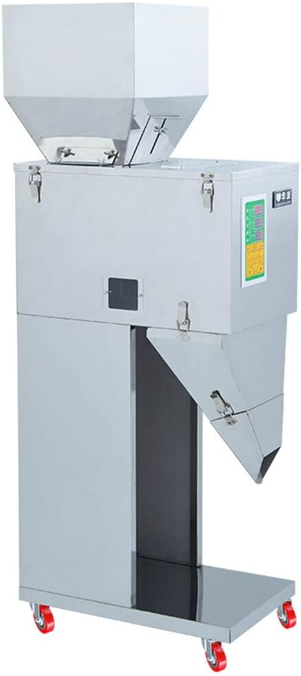 Automatisch Abfüllmaschine Wiegen 200W, Pulver Abfüllmaschine 10-999g Füllmaschine Verpackungsmaschi