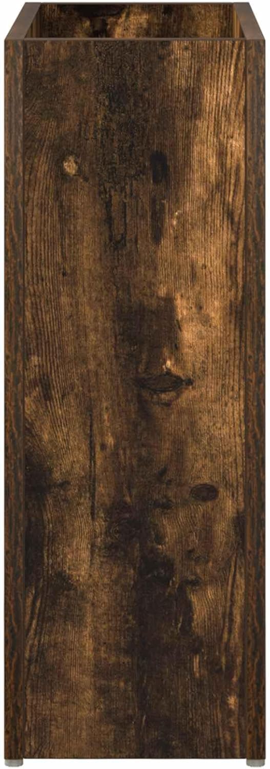 vidaXL Sonnenschirmhalter Geräucherte Eiche 40 x 20 x 55,5 cm, Moderner rechteckiger Flurständer, ro