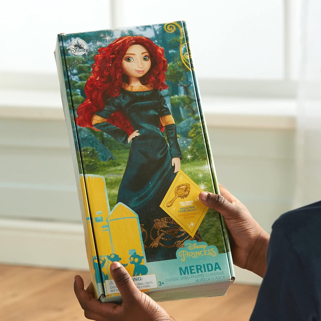 Disney Store Offizielle Merida-Puppe für Kinder, Merida – Legende der Highlands, 29 cm, vollbeweglic