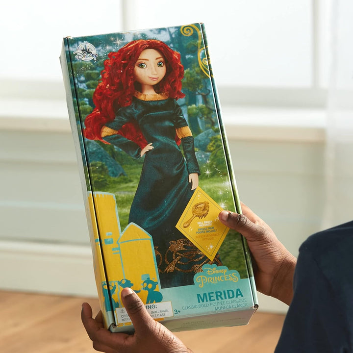 Disney Store Offizielle Merida-Puppe für Kinder, Merida – Legende der Highlands, 29 cm, vollbeweglic