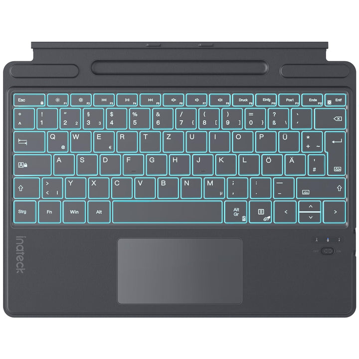 Inateck Surface Pro 11 Tastatur,Kompatibel mit Surface Pro 11/10/9/8/X, KI-Funktion,Tastatur mit Tou