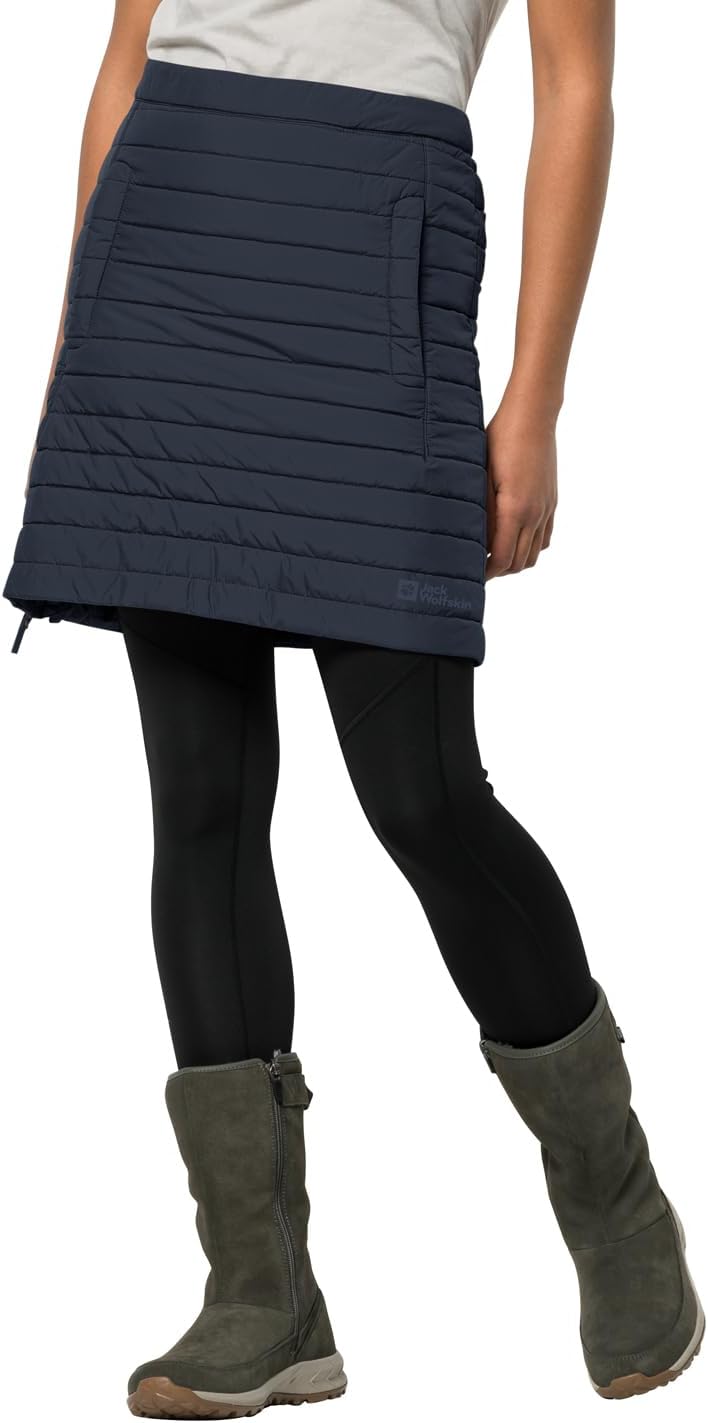 Jack Wolfskin Damen Iceguard Skirt Rock XS Night Blue, XS Night Blue