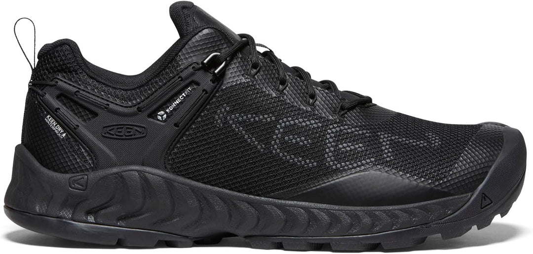 KEEN Herren Nxis Evo Waterproof Wanderschuhe 39.5 EU 3 X Schwarz, 39.5 EU 3 X Schwarz