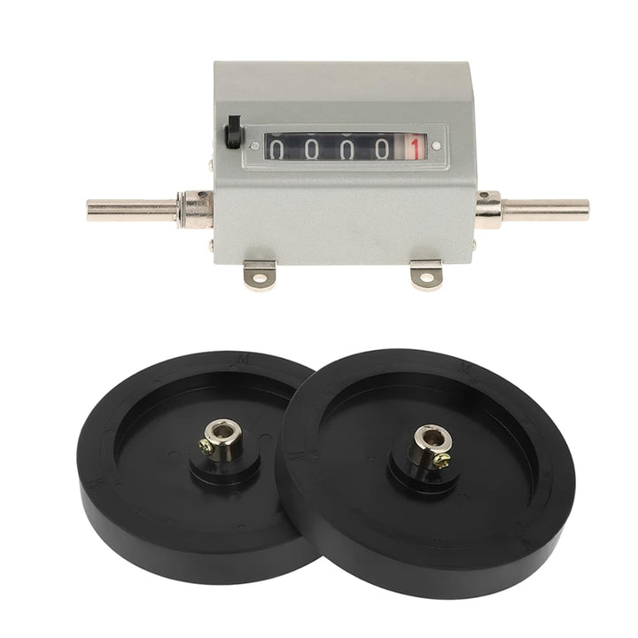 Zähler Rolling Wheel Digits 0-9999.9 Längenzähler Messlänge, max. Geschwindigkeit 350 U/min Grau Res