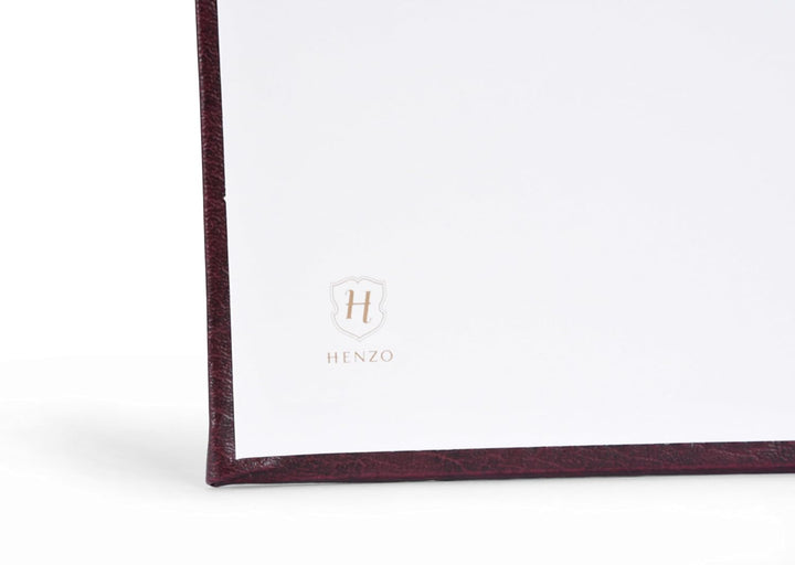 Henzo Lonzo weinrt Fotoalbum, Andere, weinrot, 30.5 x 28 x 5.5 cm, Weinrot