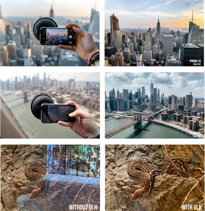 Original ULHmobile Ultimate Lens Hood fürs Handy - Gegenlichtblende – Objektivhaube – Sonnenblende –