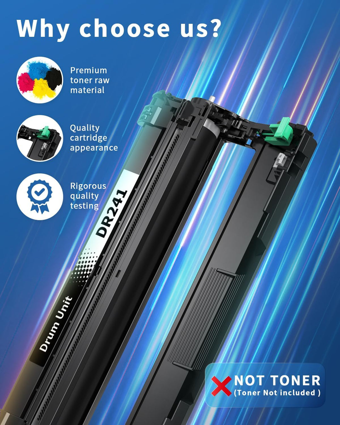 colorfly DR-241CL DR 241CL Kompatibel für Brother DR-241CL für MFC-9332CDW Trommeleinheit Brother DC