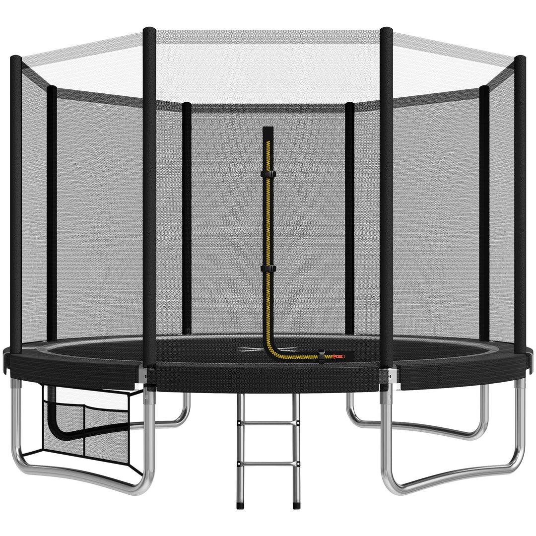 Devoko Trampolin Outdoor Ø 183/228/305/366/427 cm, GS-Zertifikat Indoor Trampolin Kinder Gartentramp