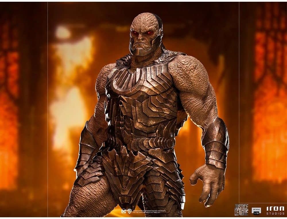 Iron Studios DCCJLE51821-10 1:10 Darkseid-Zack Snyder's Justice League Figur Art Scale, Mehrfarbig