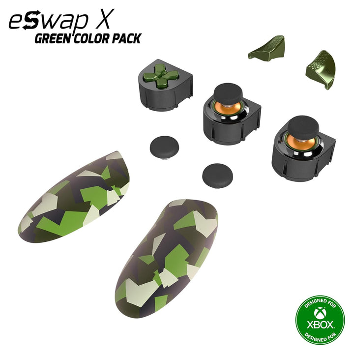 Thrustmaster ESWAP X Green Color Pack - Anpassbares Gamepad-Modul-Paket für Xbox Series X|S, Xbox On