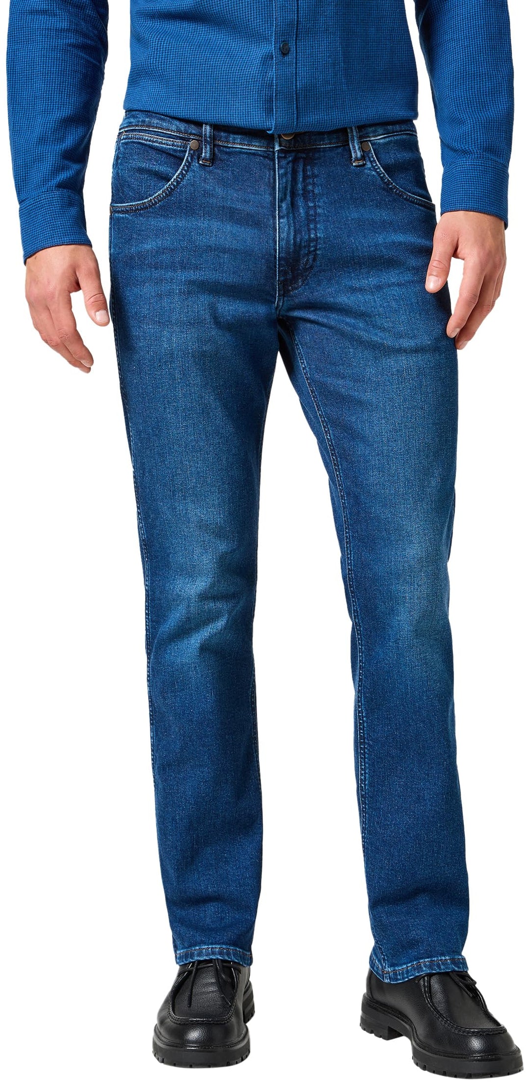 Wrangler Herren Greensboro I Jeans 30W / 34L Dark Trails, 30W / 34L Dark Trails
