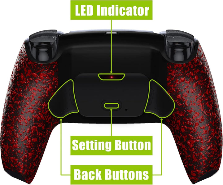 eXtremeRate Programmierbares Rise Remap Kit für ps5 Controller BDM-030/040, Remap Platine & Rückseit