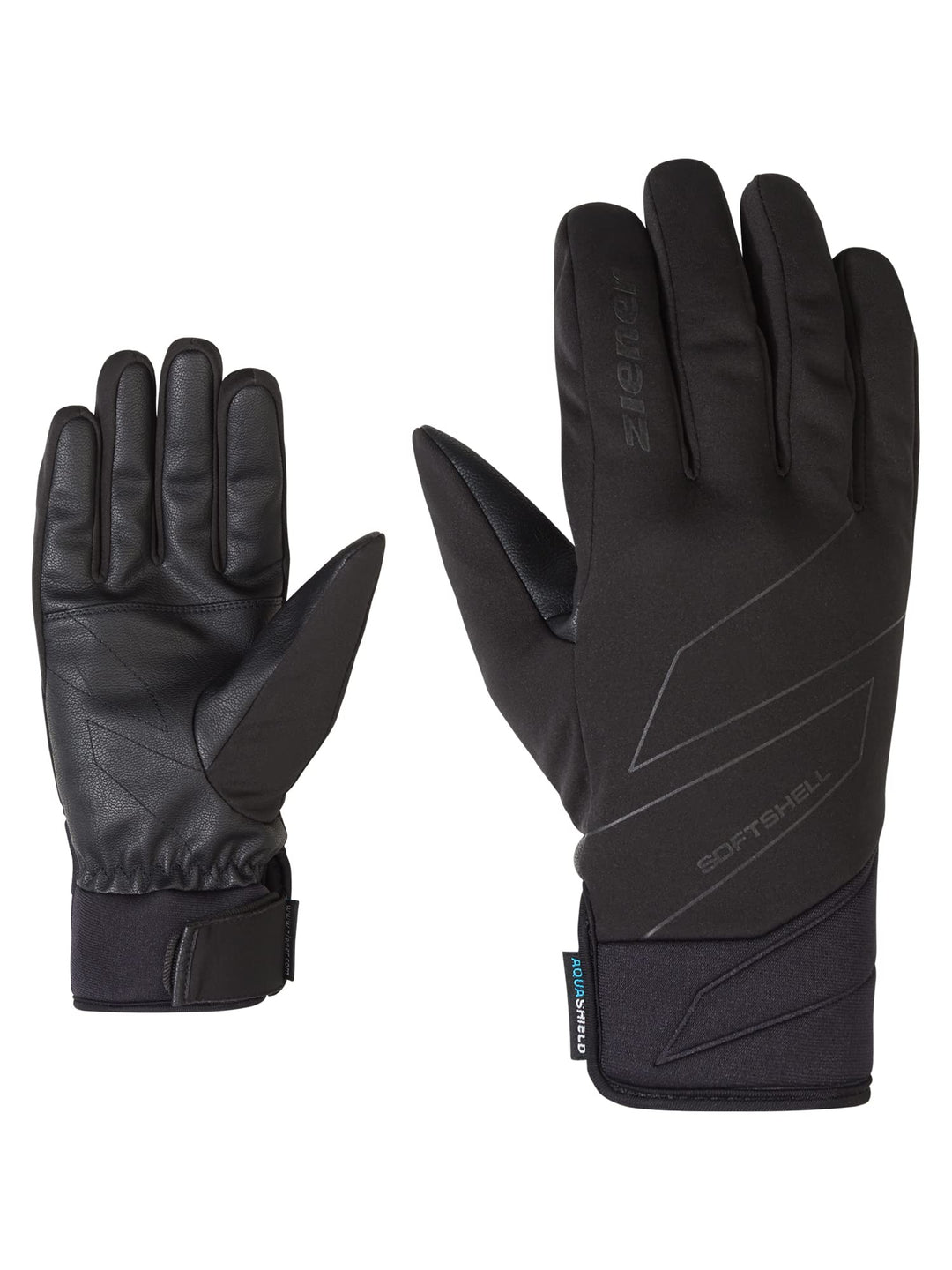 Ziener Herren Ilion Freizeit-/ Funktions-/ Outdoor-Handschuhe | Soft-Shell, Winddicht, wasserdicht 1