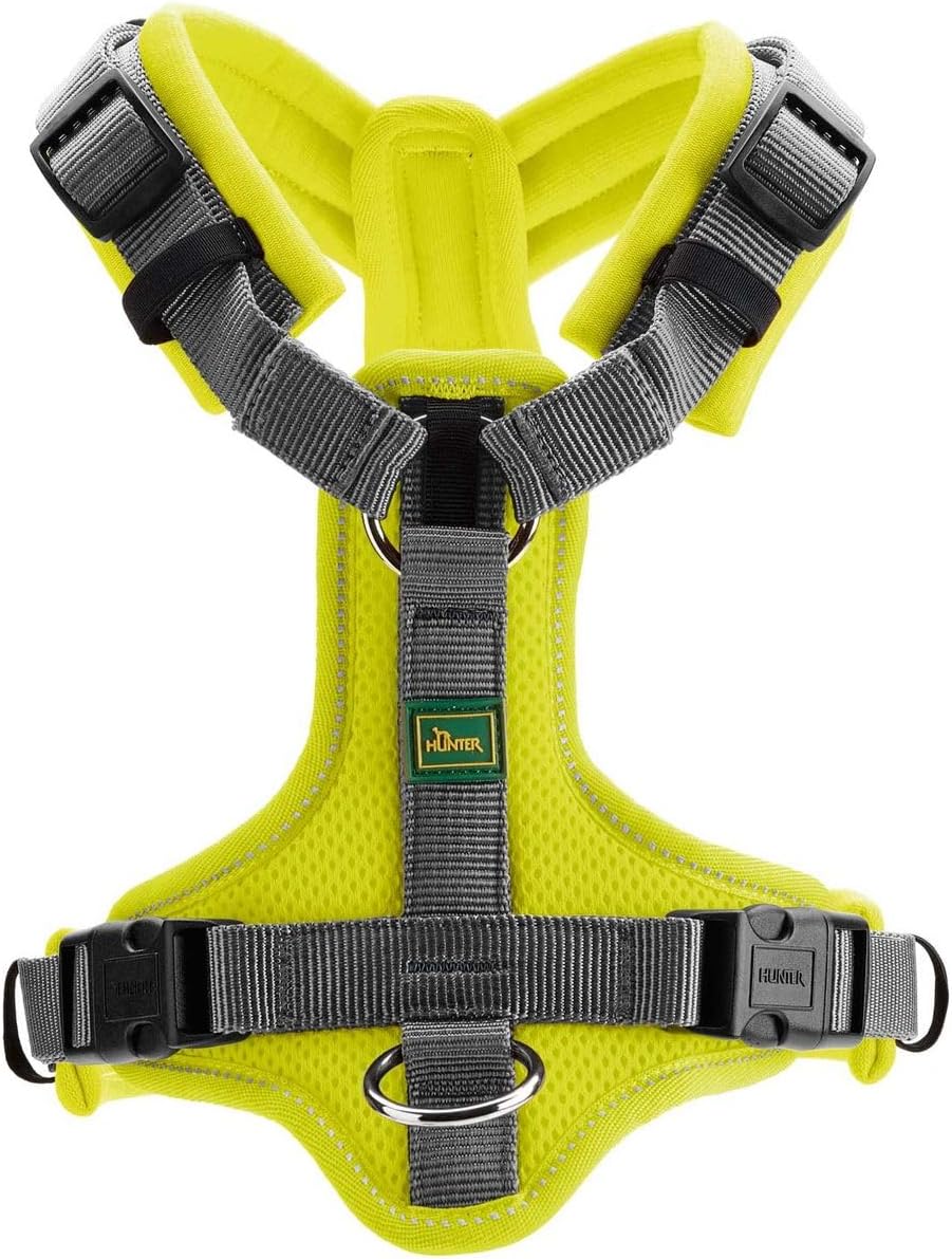 HUNTER Geschirr Maldon 34-49/XS limette/grau XS, limette/grau XS