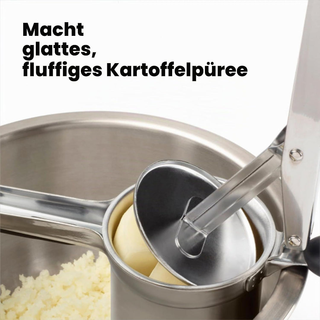 OXO Good Grips Kartoffelpresse Edelstahl Einzeln, Edelstahl Einzeln