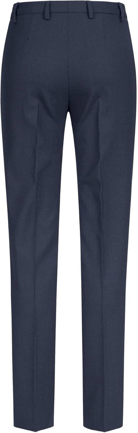 GREIFF Damenhose mit hoher Leibhöhe | Gerader Beinverlauf | 2 Seitentaschen 32 Blaue Marine, 32 Blau