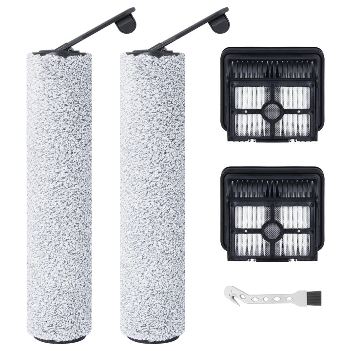 Bürstenrolle Filter Ersatzteile für DREAME M12 Smart Nass-Trocken-Staubsauger Zubehör, 2 Bürstenroll