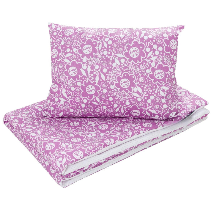Bellochi Kinderbettwäsche 100x135 aus 100% Baumwolle, Kinderbettdecke 100x135 Set mit Kissen, Kinder