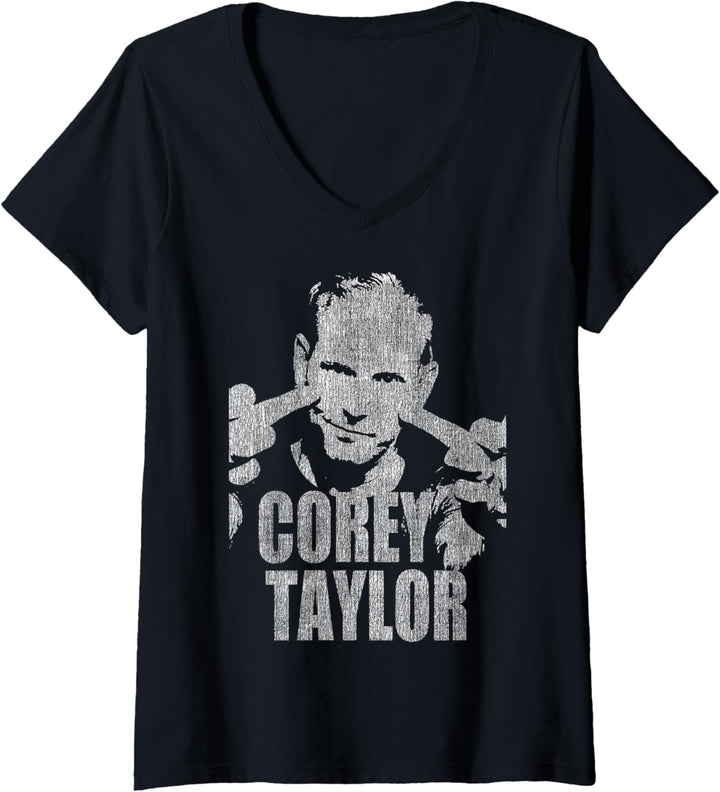 Corey Taylor - Finger T-Shirt mit V-Ausschnitt