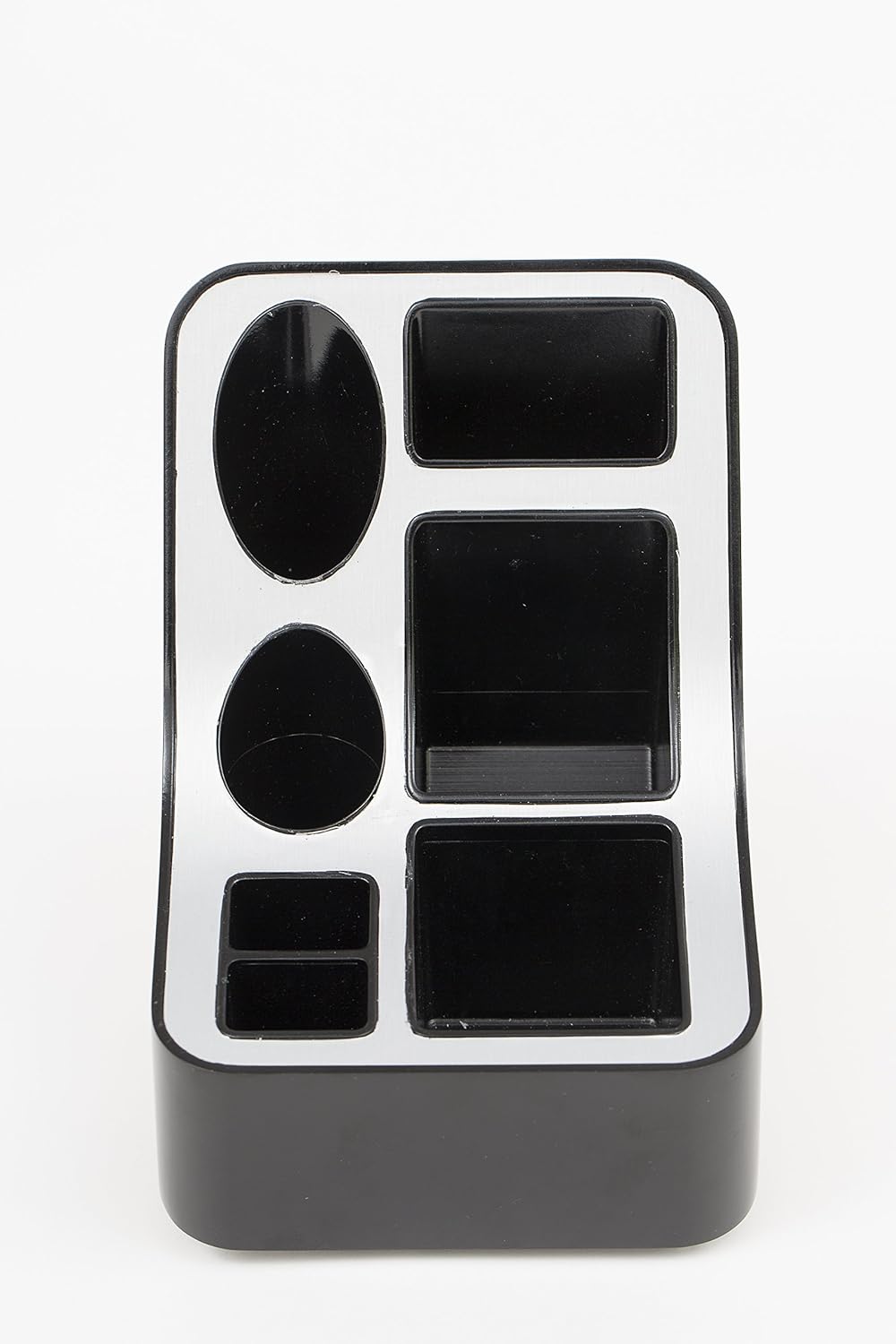 ALBA Spender Universal-Kaffeepads Aluminium Grau Metall und schwarz, Aluminium, Gris métal et Noir,