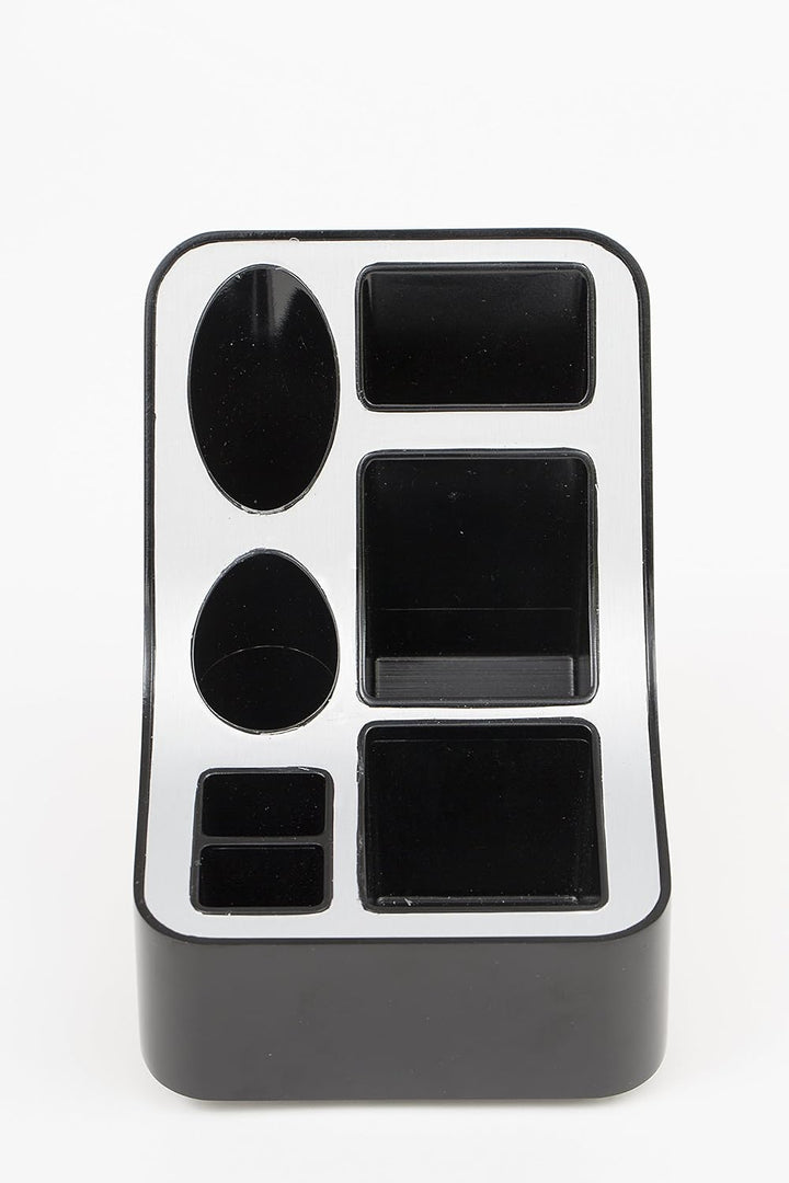 ALBA Spender Universal-Kaffeepads Aluminium Grau Metall und schwarz, Aluminium, Gris métal et Noir,