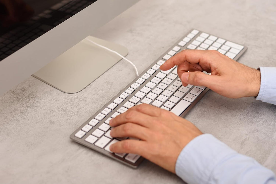 CHERRY KC 6000C for MAC, kabelgebundene Tastatur, Mac-Layout, Deutsches Layout (QWERTZ), USB-C-Ansch
