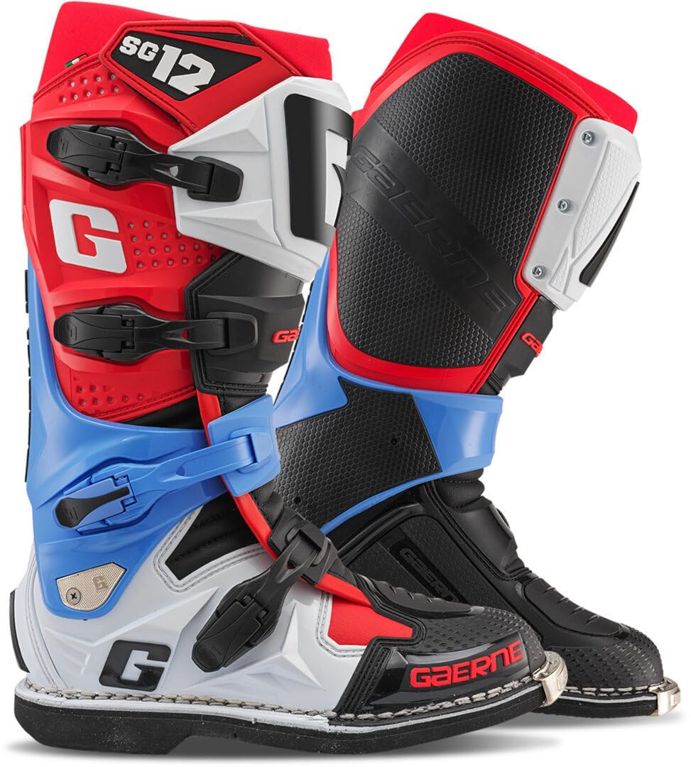 Gaerne Motocross-Stiefel SG 12 Realm Mehrfarbig 47 EU, Mehrfarbig 47 EU