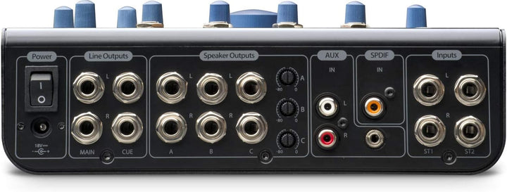 PreSonus Monitor Station V2, Desktop Studio Kontrollzentrum mit Monitor Lautstärkeregler und Kopfhör