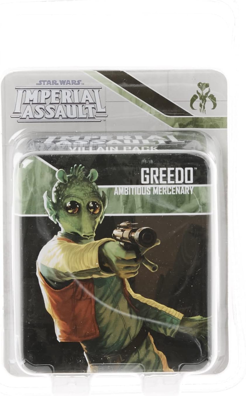 Fantasy Flight Games, Imperial Assault Villain Pack Greedo, Board Game, Ages 14+, 2-5 Players, 60-12
