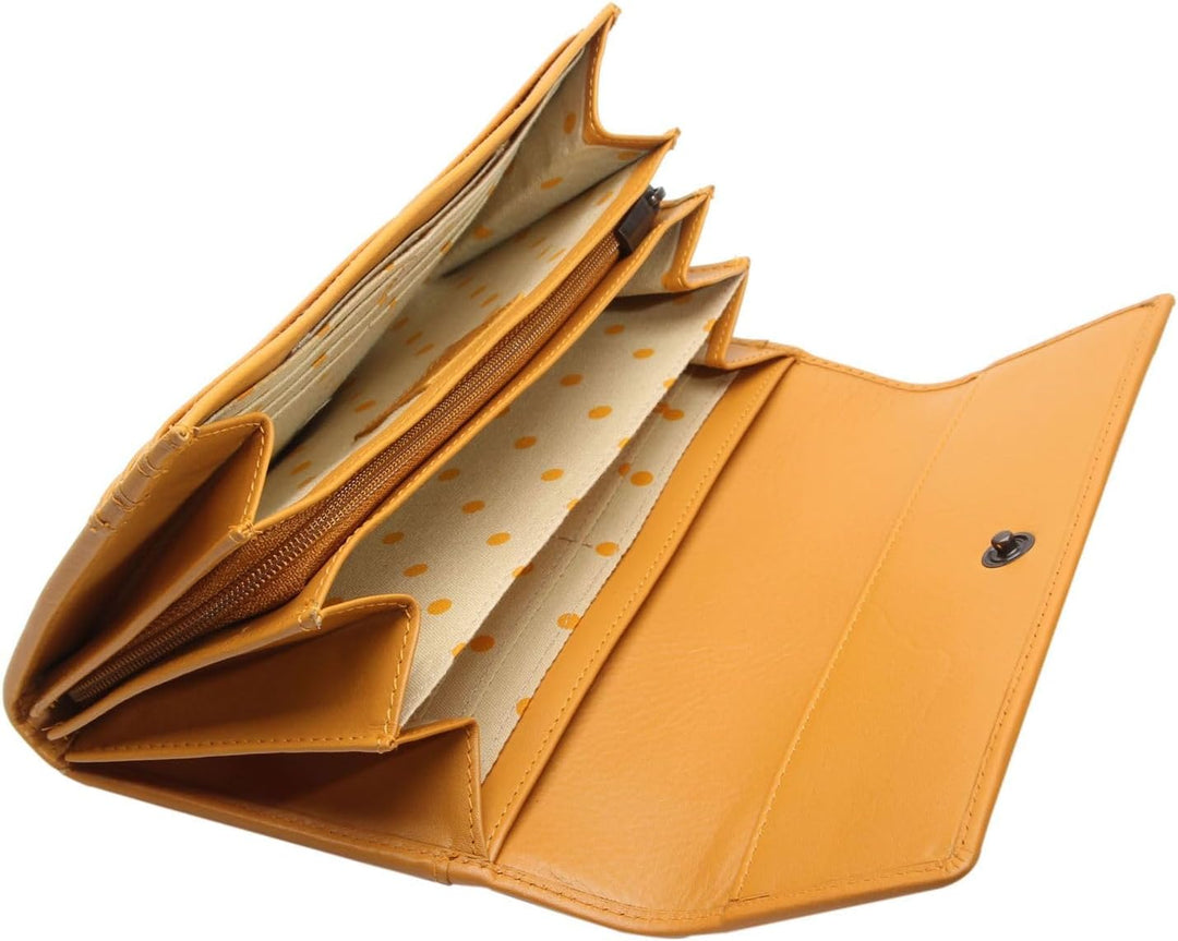 Esquire Peru Geldbörse RFID Leder 18,5 cm